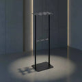 Metal Baseball Display Rack Mobile Baseball Club Storage Rack Floor Club Holder Free Standing Stable Base for Sports Room