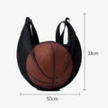 One shoulder crossbody basketball bag, football bag, fitness sports ball storage bag