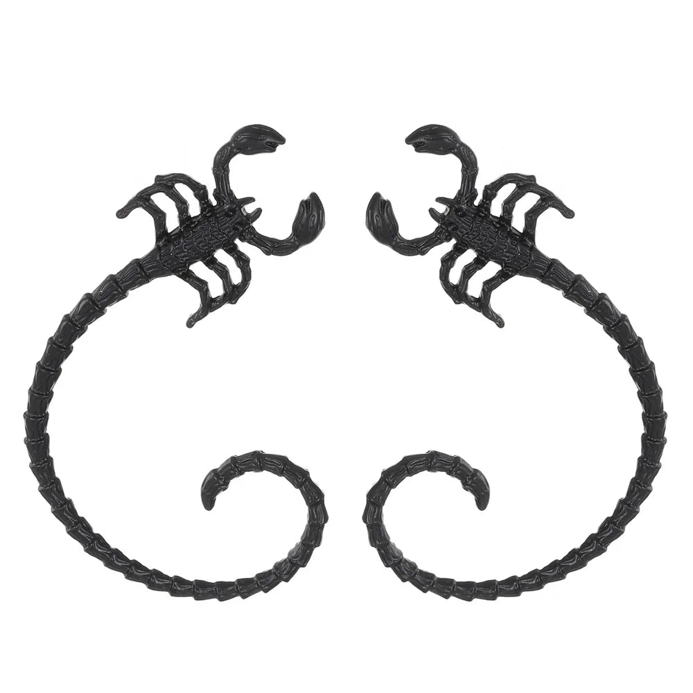Gothic Style Scorpion Earrings for Women Men Punk Trendy Animal Earrings Personalized Jewelry Accessories Gifts 2024 Cool Things