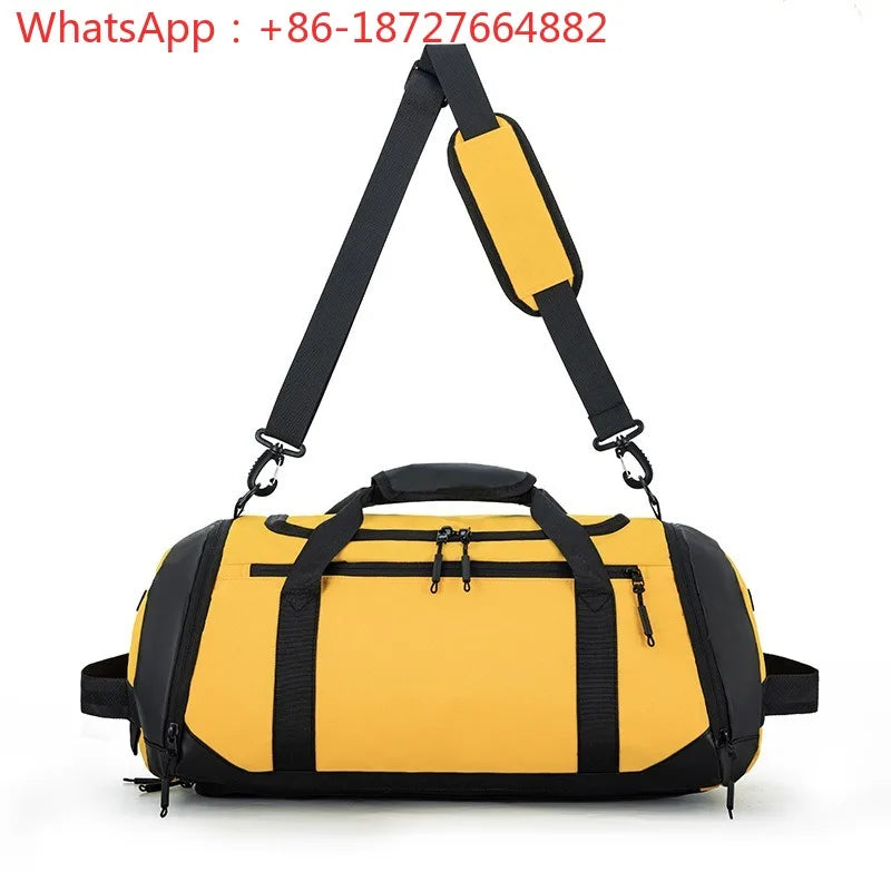 Sports fitness bag, large-capacity multi-functional basketball bag, multi-functional storage