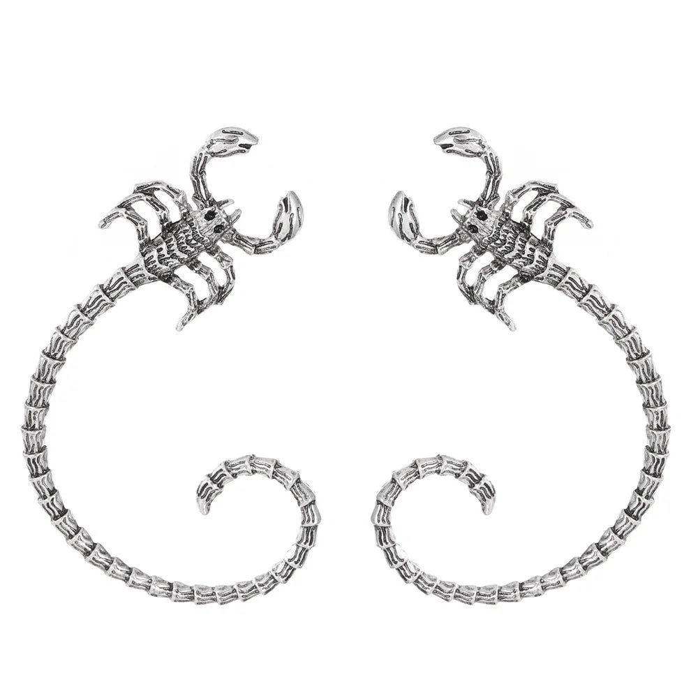 Gothic Style Scorpion Earrings for Women Men Punk Trendy Animal Earrings Personalized Jewelry Accessories Gifts 2024 Cool Things