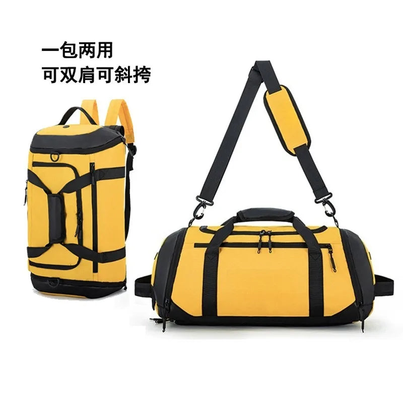 Sports fitness bag, large-capacity multi-functional basketball bag, multi-functional storage