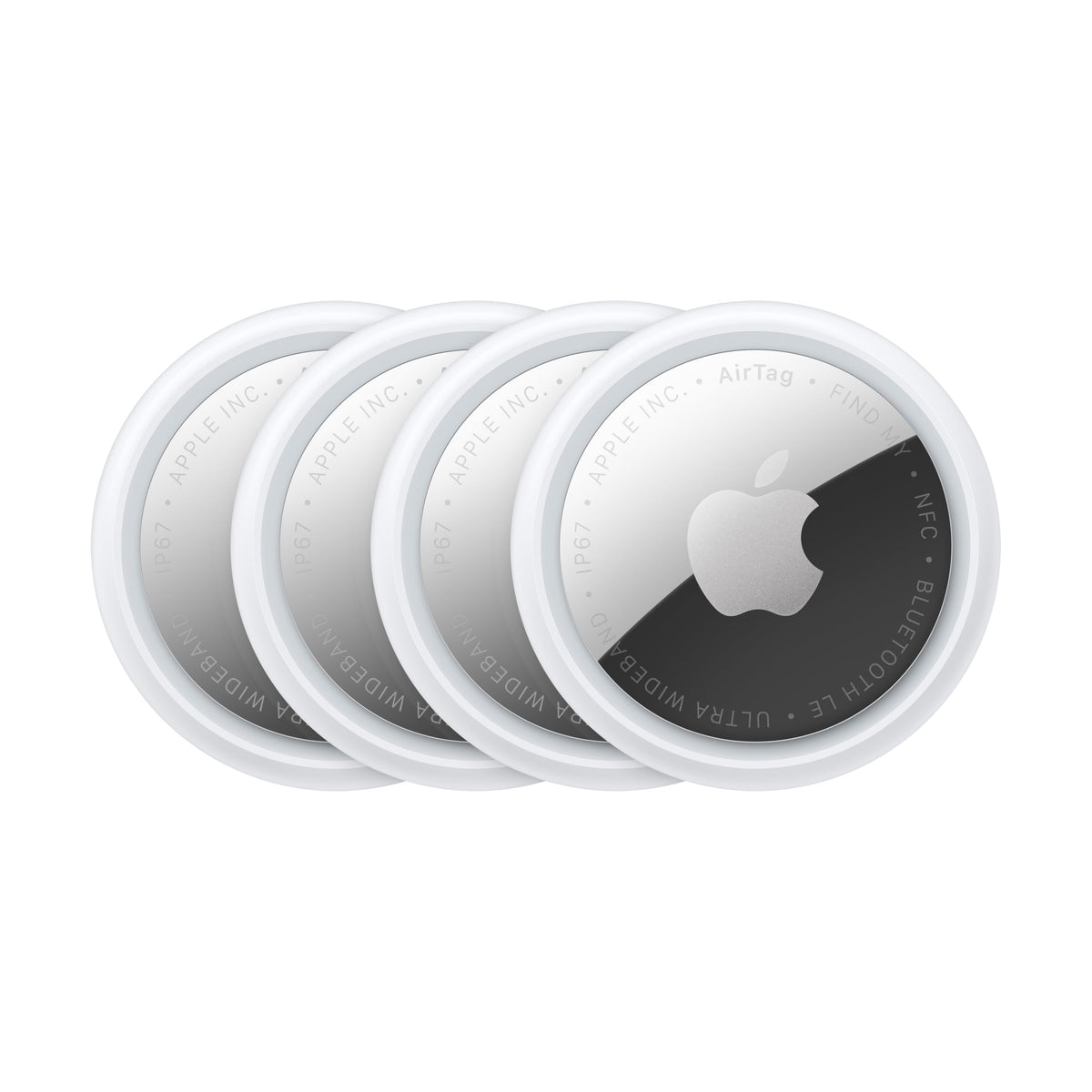 Apple AirTag (2nd Generation): Tracker for Keychain, Wallet, and More; Locator with Sound; Simple One-Tap Setup with iPhone or iPad; Key Finder with up to 1.5X Precision Finding Range