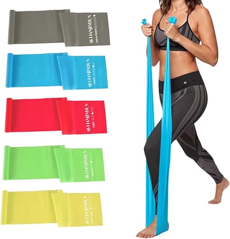 Bandas de resistencia para entrenamiento, terapia física, ejercicio