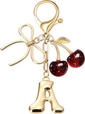 OUMILAN Llavero con inicial de burbujas para mujer,