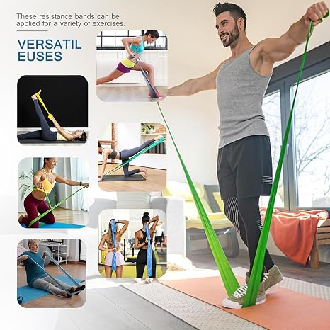Bandas de resistencia para entrenamiento, terapia física, ejercicio