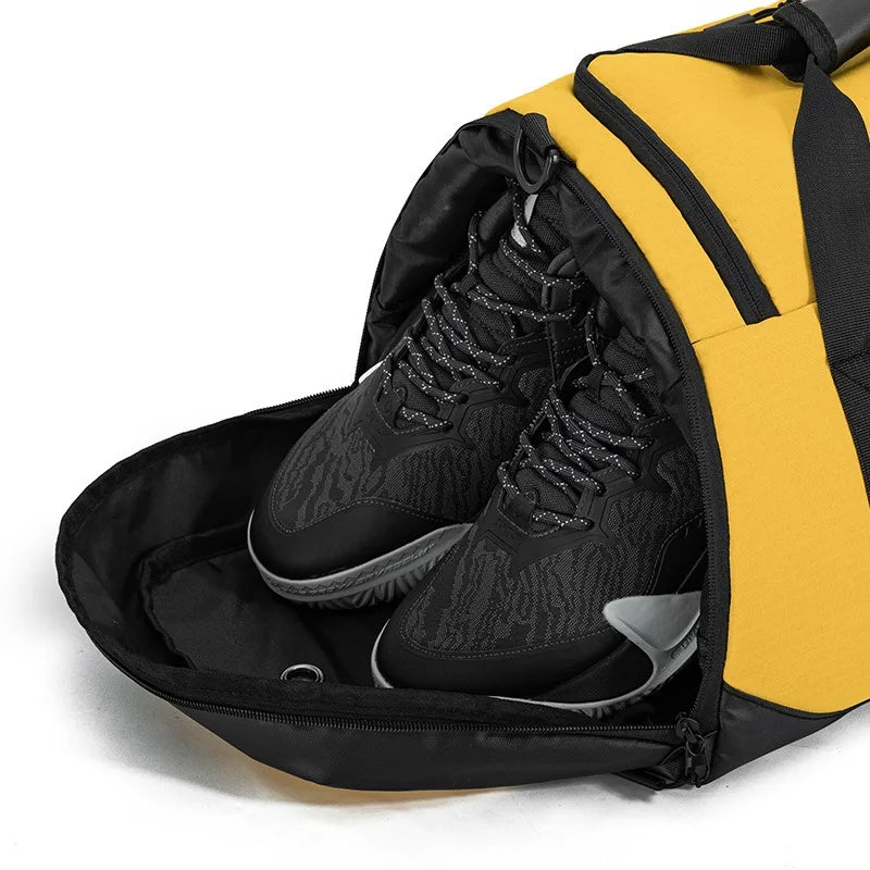 Sports fitness bag, large-capacity multi-functional basketball bag, multi-functional storage