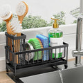 Soporte de esponja negro