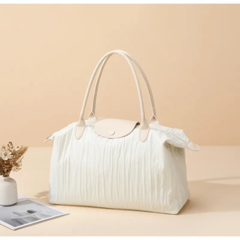 Short travel commute handbag lightweight fashion shoulder yoga fitness bag
