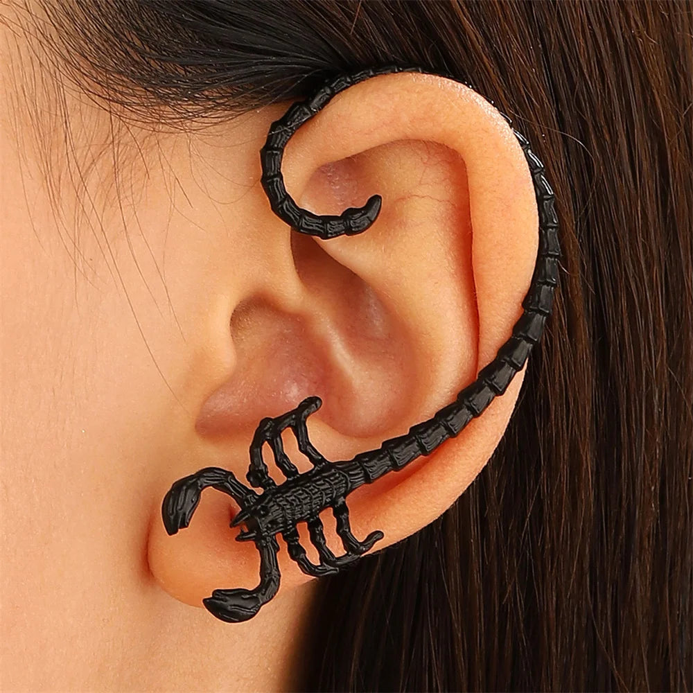 Gothic Style Scorpion Earrings for Women Men Punk Trendy Animal Earrings Personalized Jewelry Accessories Gifts 2024 Cool Things