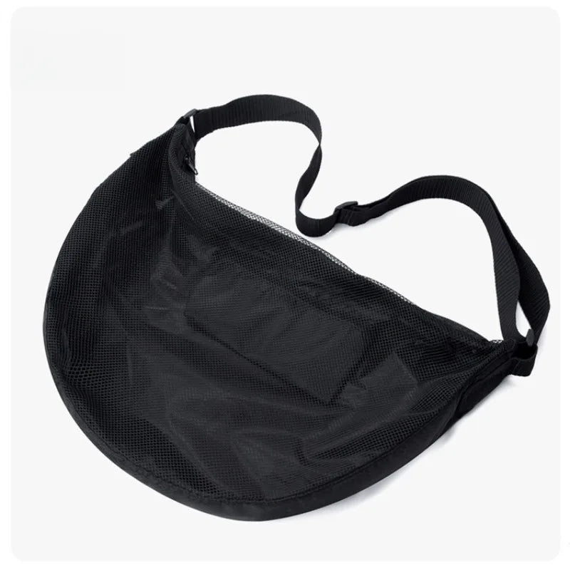 One shoulder crossbody basketball bag, football bag, fitness sports ball storage bag