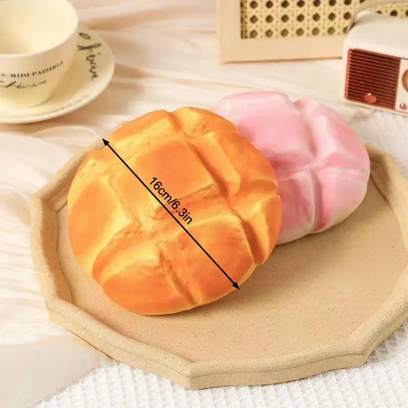 1Pc High Quality Slow Rising  Bread Oversized Pineapple Bun Stress Relief Toy Prank Decoration Unique Birthday Gift.