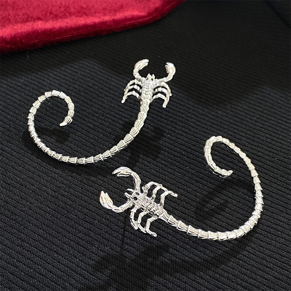 Gothic Style Scorpion Earrings for Women Men Punk Trendy Animal Earrings Personalized Jewelry Accessories Gifts 2024 Cool Things
