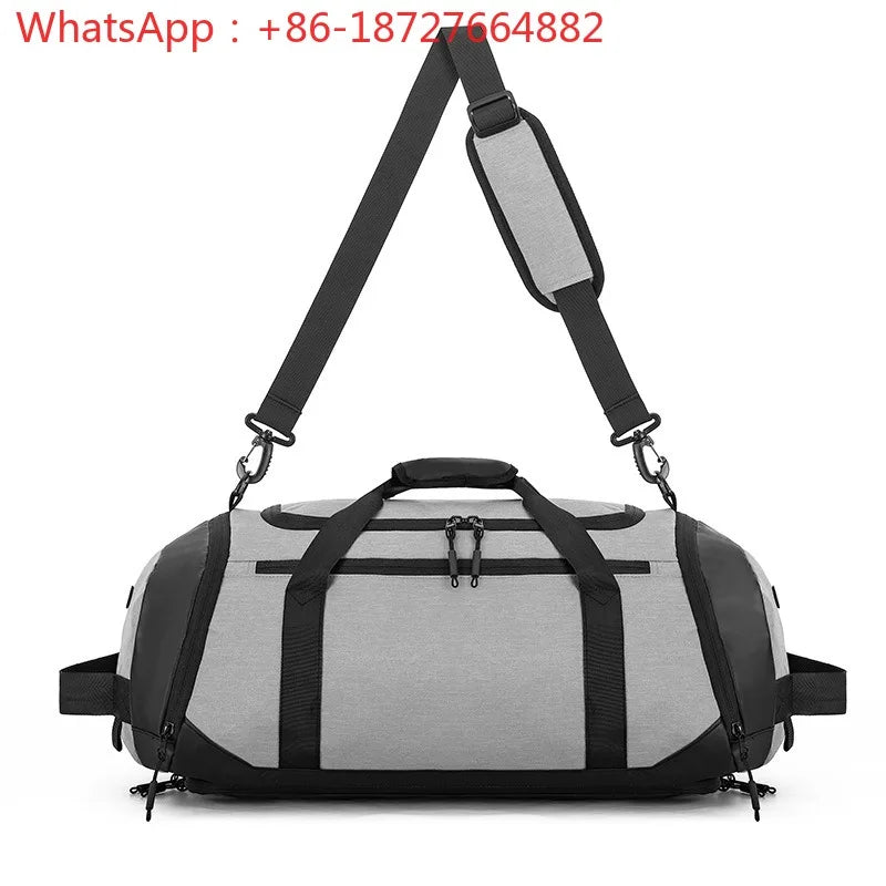 Sports fitness bag, large-capacity multi-functional basketball bag, multi-functional storage